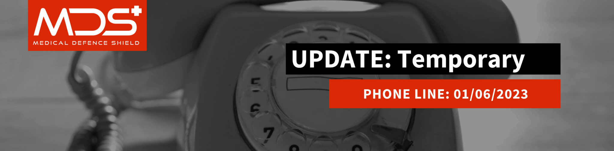 01/06/2023 – Temporary Phone Line