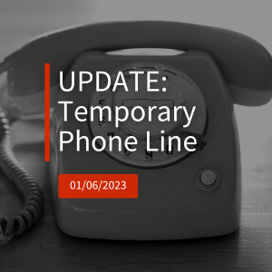 Temporary phone line