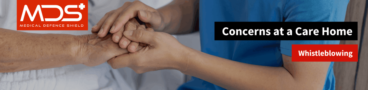 Concerns at a Care Home – Whistleblowing banner