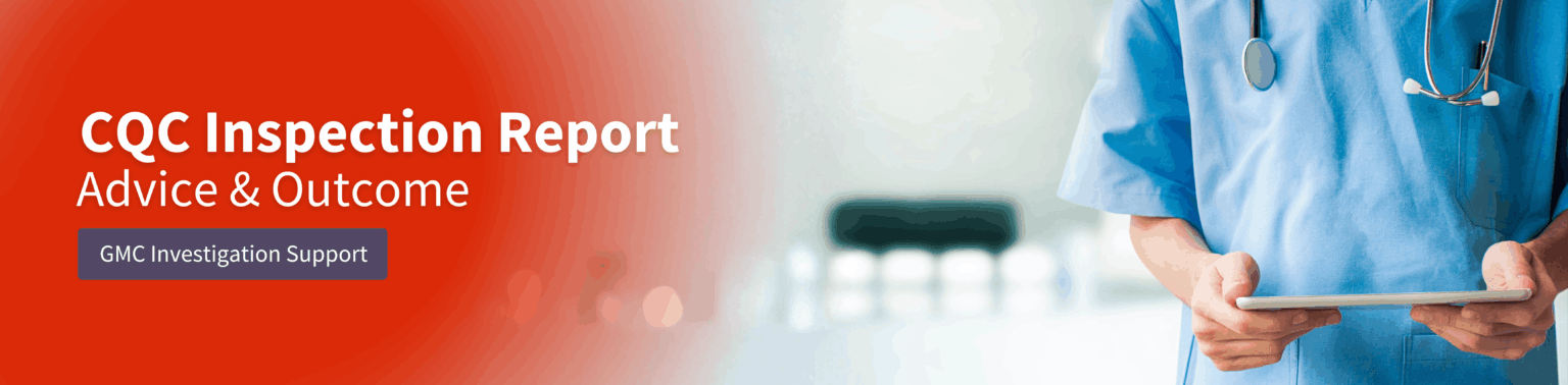 CQC inspection report banner