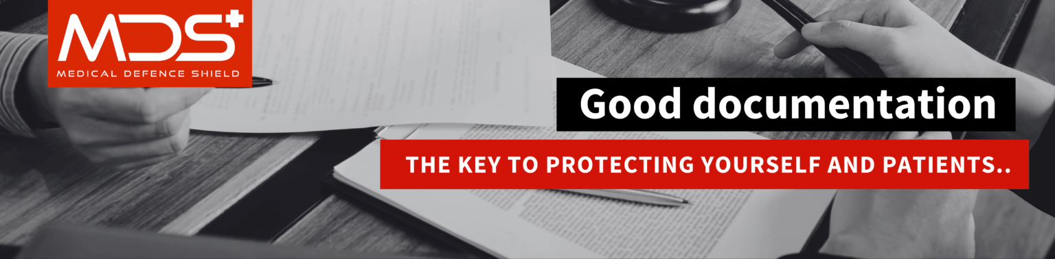 Good documentation The key to protecting yourself and patients banner
