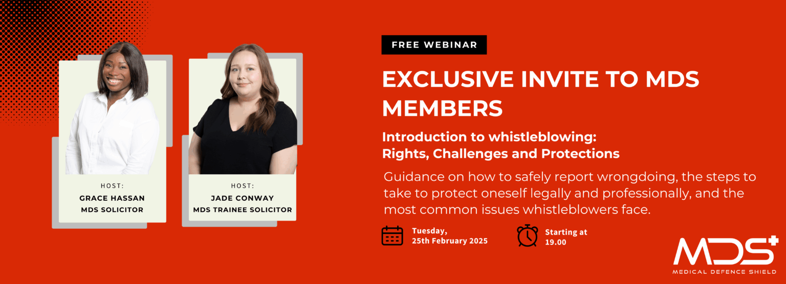whistleblowing nhs webinar banner