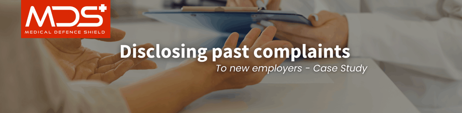disclosing past complaints to new employers