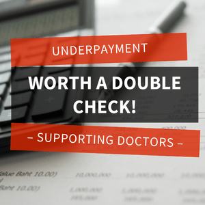 doctor Underpayment feature
