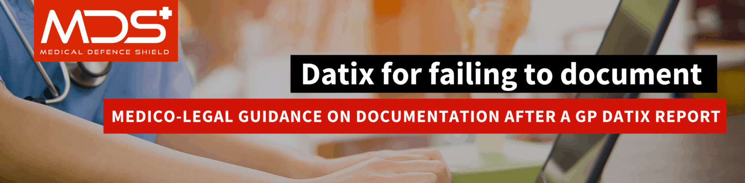 Datix for failing to document case study banner