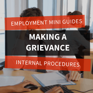 making a grievance at work feature