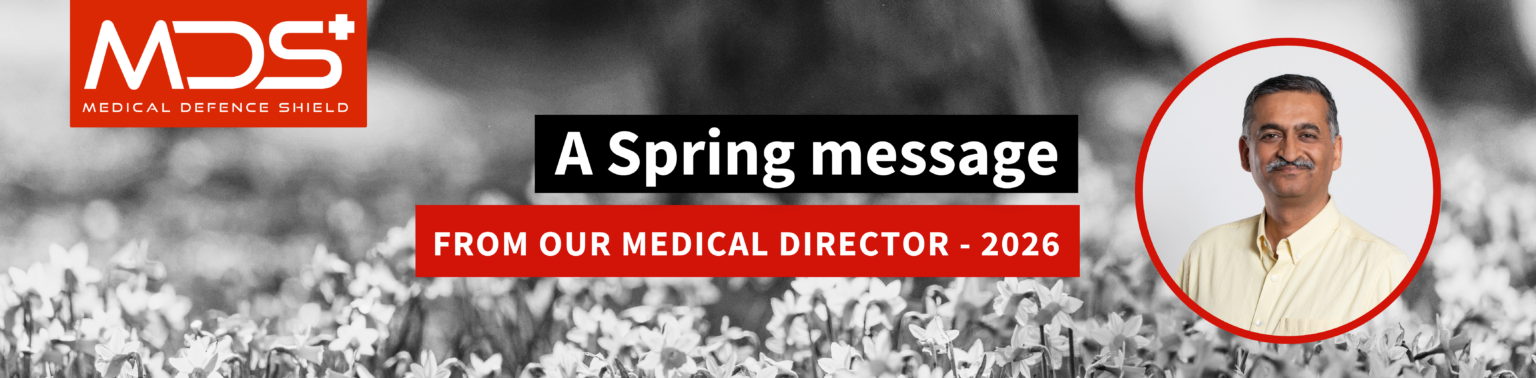 MDS spring message banner
