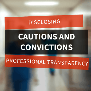 Disclosing Cautions and Convictions feature (1)